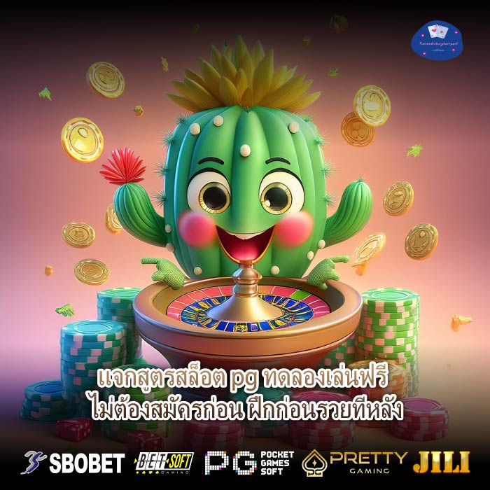 แจกสูตรสล็อต pg ทดลองเล่นฟรี ไม่ต้องสมัครก่อน ฝึกก่อนรวยทีหลัง